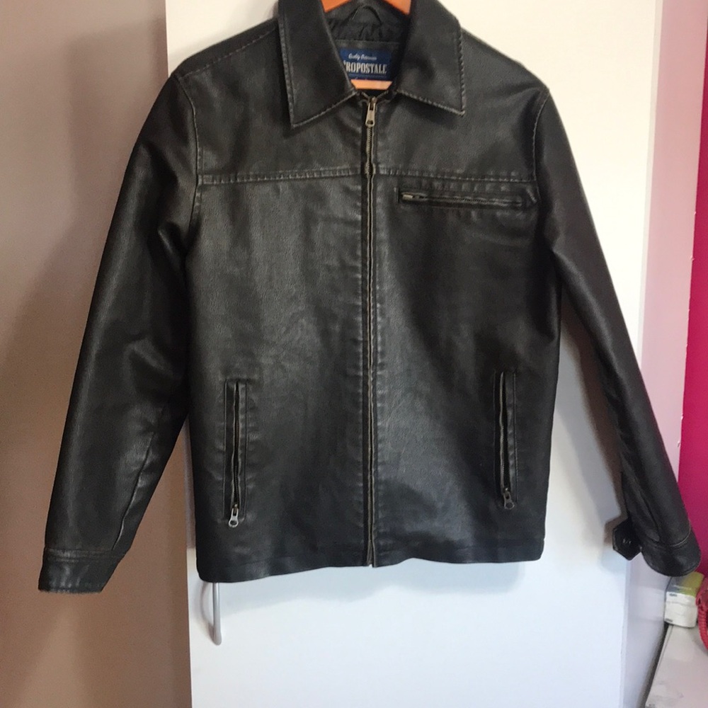 Aeropostale black/brown jacket small